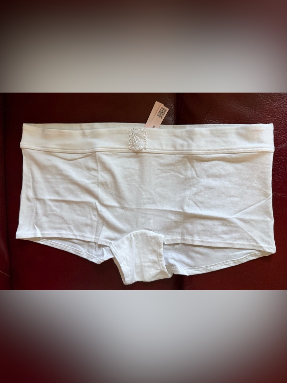 Victoria's Secret Large white shortie panty